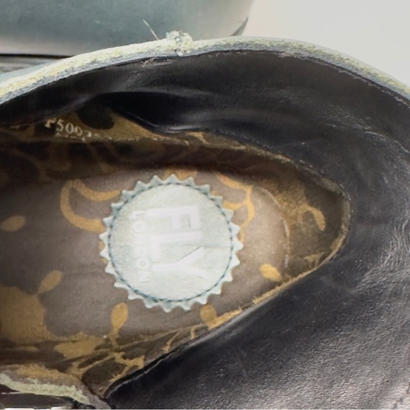 Fly London Yoxi Leather Wedge Ankle Boot - Picture 5 of 9